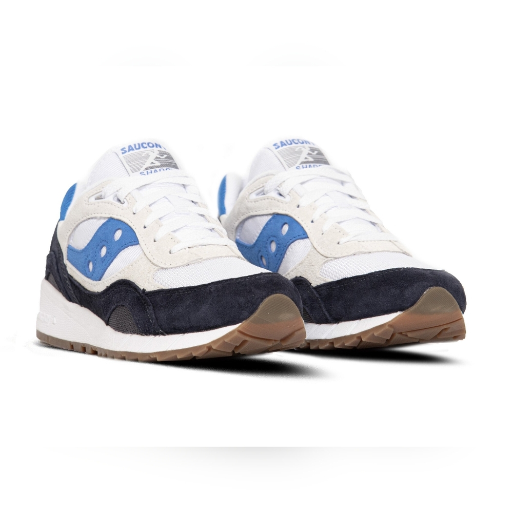 Saucony Shadow 6000 Men's Size 5.5 Sneakers Navy White Trainers Athletic Shoes
